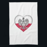 Polish Love Kitchen Towel<br><div class="desc">Polish Love Kitchen Towel</div>
