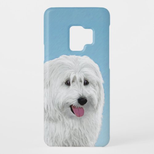 Polish Lowland Sheepdog Painting _ Dog Art Case_Mate Samsung Galaxy S9 Case