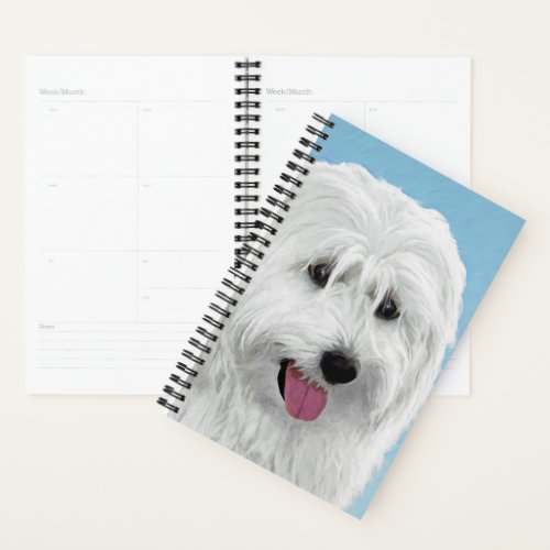 Polish Lowland Sheepdog Painting _ Dog Art Planner