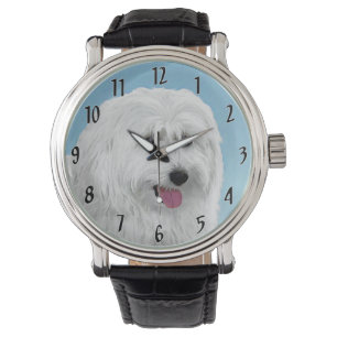 Polish Lowland Sheepdog Painting - Dog Art Watch