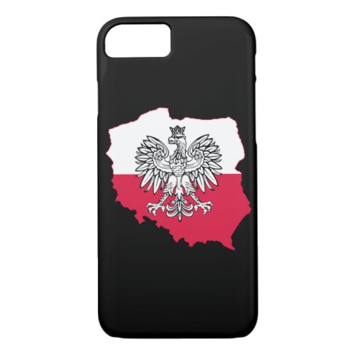 Polish Map Flag Phone Case