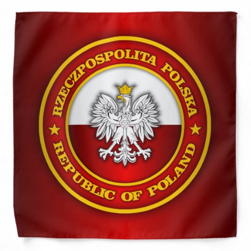 Polish Medallion Bandana