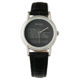 Polish Mom Gift - MAMA Definition Watch