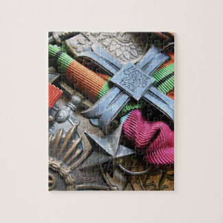 Polish Monte Casino Italy Cross Medal Puzzle