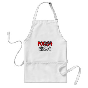 Polish Ninja Adult Apron