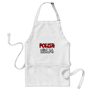 Polish Ninja Adult Apron