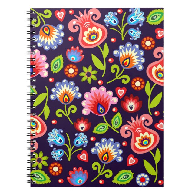 Polish pattern folk for You. Notebook (Front)