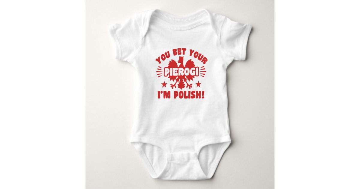 Little Pierogi Bodysuit or Shirt, Polish Baby Clothes, Funny Baby