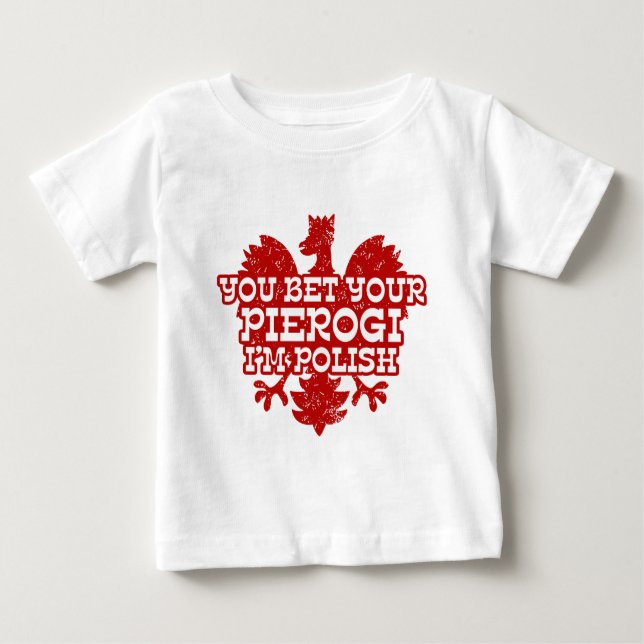 Polish Pierogi Baby T-Shirt (Front)