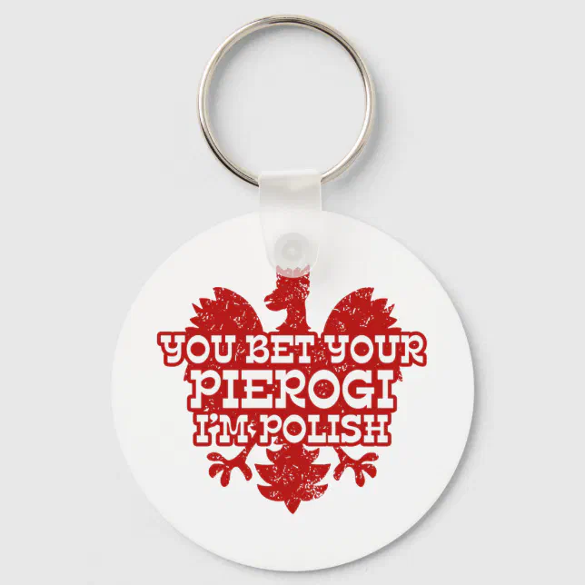 Polish Pierogi Keychain | Zazzle