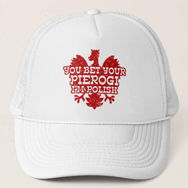 Polish Pierogi Trucker Hat (Front)