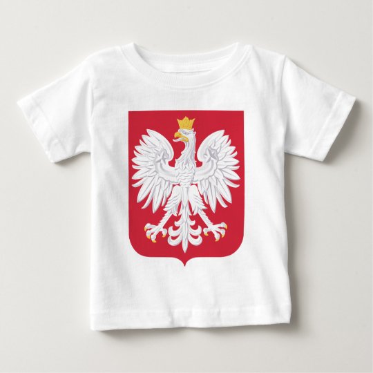 Polish Poland Official Coat Of Arms Heraldry Symbo Baby T-Shirt