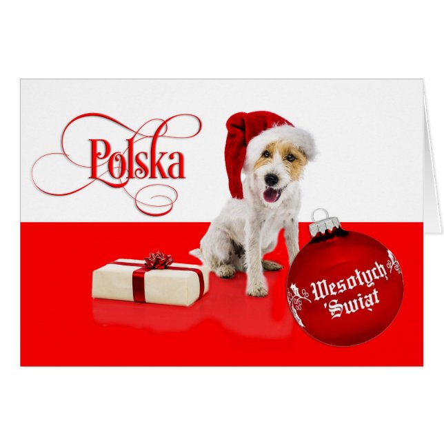 Polish/Polski - Merry Christmas/Wesołych Świąt (Front Horizontal)
