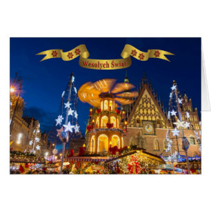 Polish/Polski - Merry Christmas/Wesołych Świąt Cards