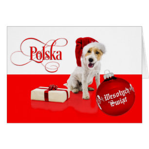 Polish/Polski - Merry Christmas/Wesołych Świąt Cards