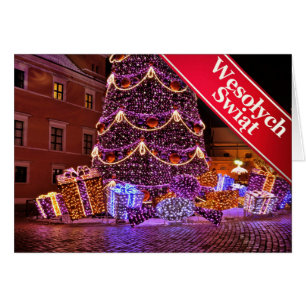 Polish/Polski - Merry Christmas/Wesołych Świąt Cards