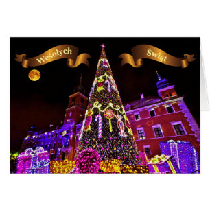 Polish/Polski - Merry Christmas/Wesołych Świąt Cards
