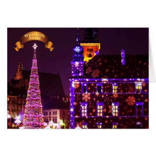 Polish/Polski - Merry Christmas/Wesołych Świąt Cards