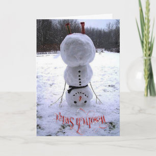 Polish/Polski - Merry Christmas/Wesołych Świąt Holiday Card