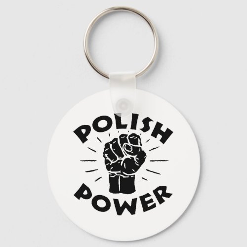 Polish Power Keychain