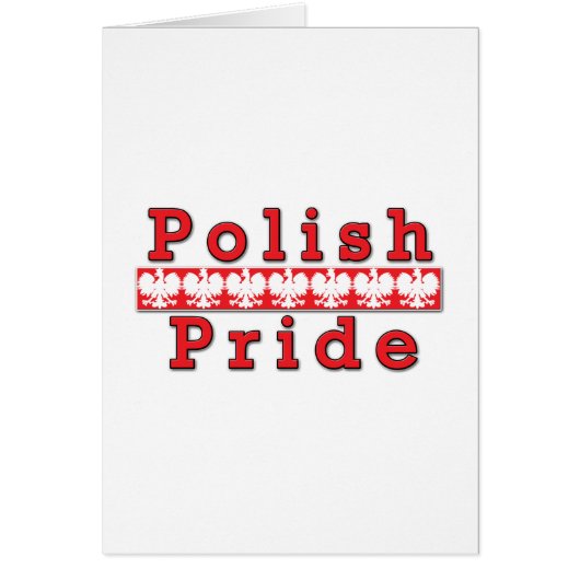 Polish Pride Cards (Front)