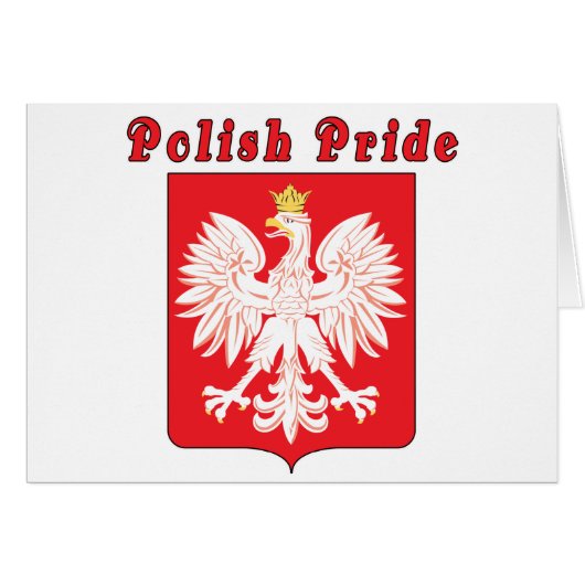 Polish Pride Eagle Cards (Front Horizontal)
