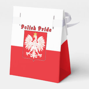 Polish Pride Eagle Favor Boxes