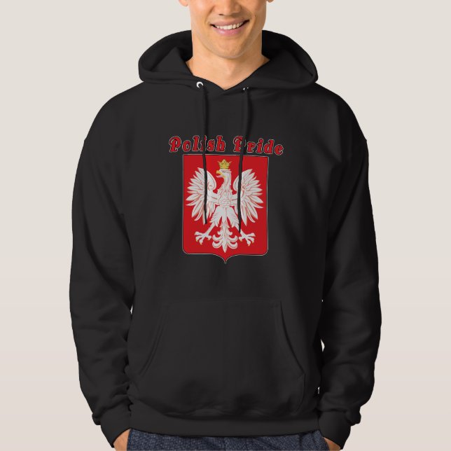 Polish Pride Eagle Hoodie (Front)