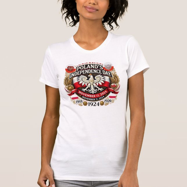 Polish Pride: Independence Day 2024 Honor  T-Shirt (Front)