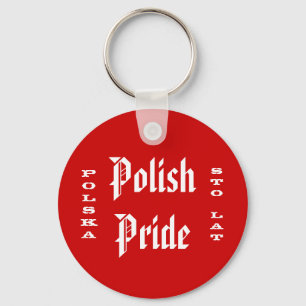 Polish Pride Polska Sto Lat Keychain