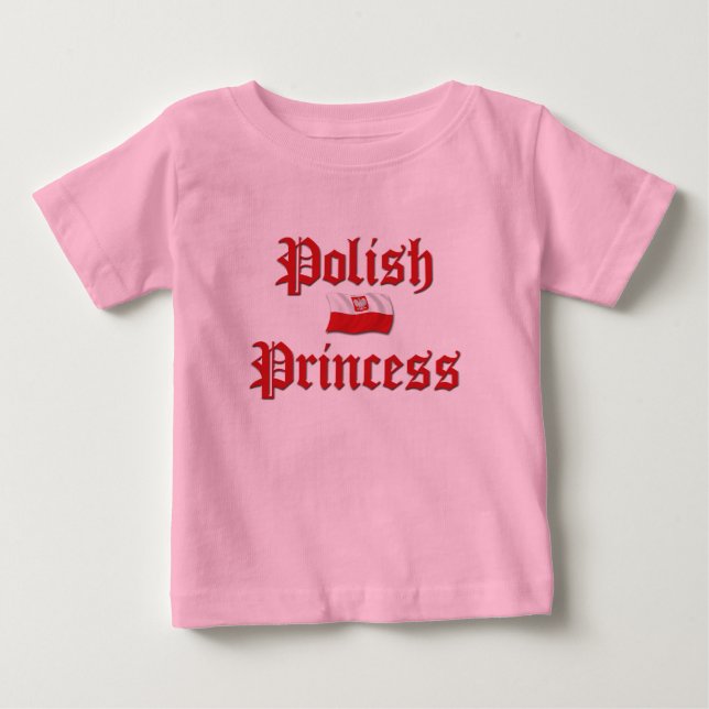 Polish Princess Baby T-Shirt (Front)