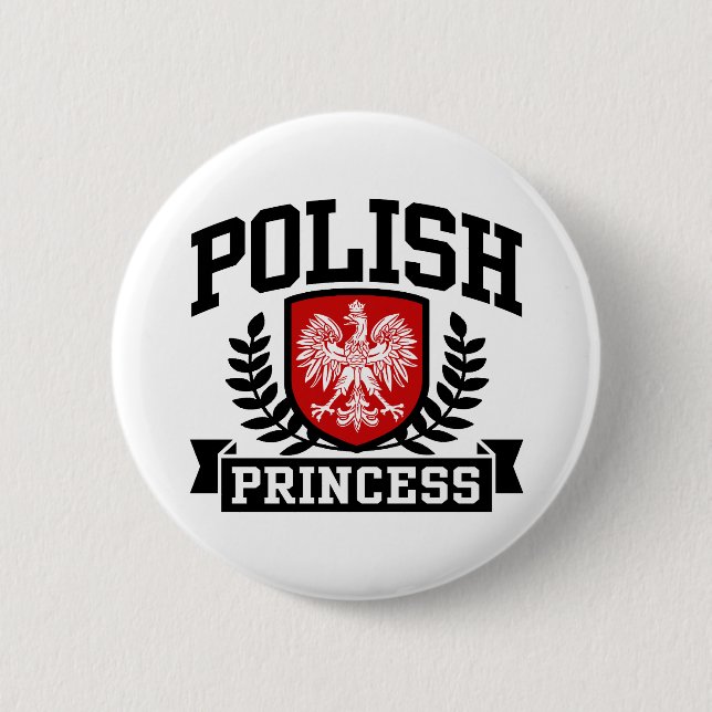 Polish Princess Button (Front)
