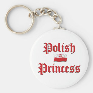 Novelty Poland Polish Flag Country National 2 Sided Photo Keyring 