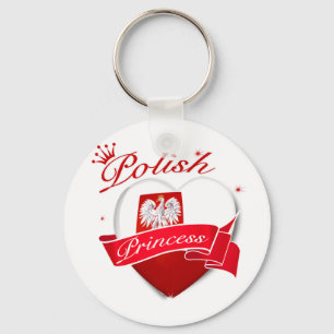 Polish Princess Keychain