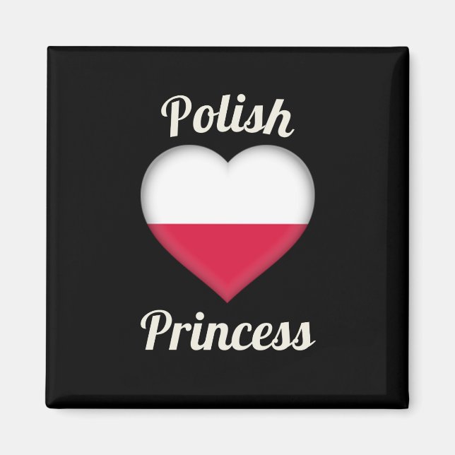 Polish Princess Magnet (Front)
