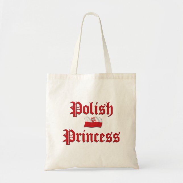 Polish Princess Tote Bag (Front)