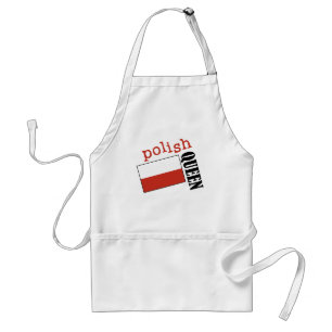 Polish Queen Adult Apron