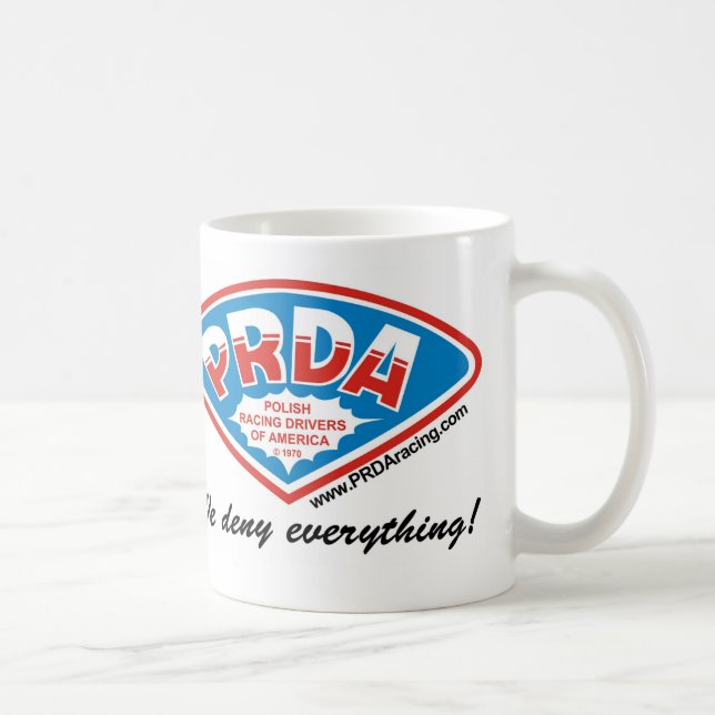 Polish Racing Drivers of America PRDA Coffee Mug (Right)