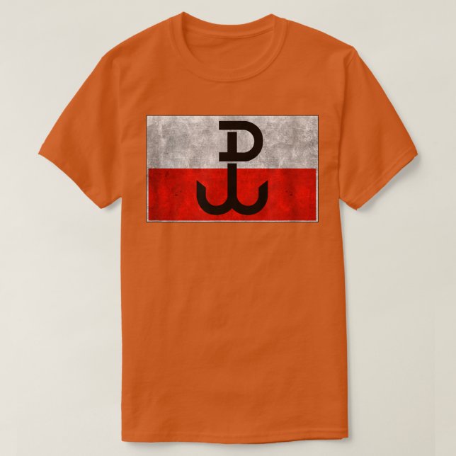 Polish Resistance PW Armia Krajowa Poland Pride An T-Shirt (Design Front)