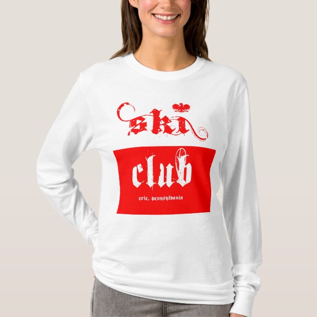 polish ski club T-Shirt (Front)