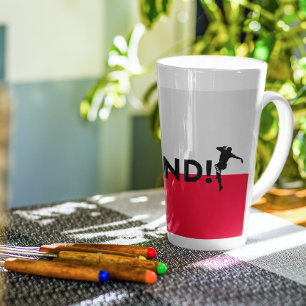 Polish soccer  latte mug