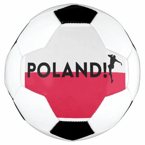 Polish soccer player using dot as ball  