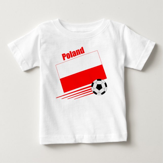 Polish Soccer Team Baby T-Shirt (Front)