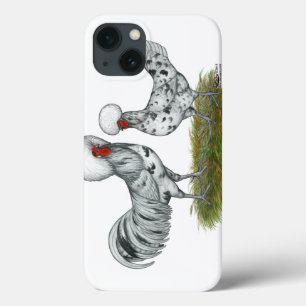 Polish Splash Chickens iPhone 13 Case