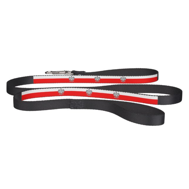 Polish stripes flag pet leash (Full)