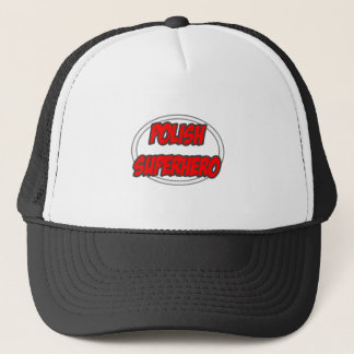 Polish Superhero Trucker Hat