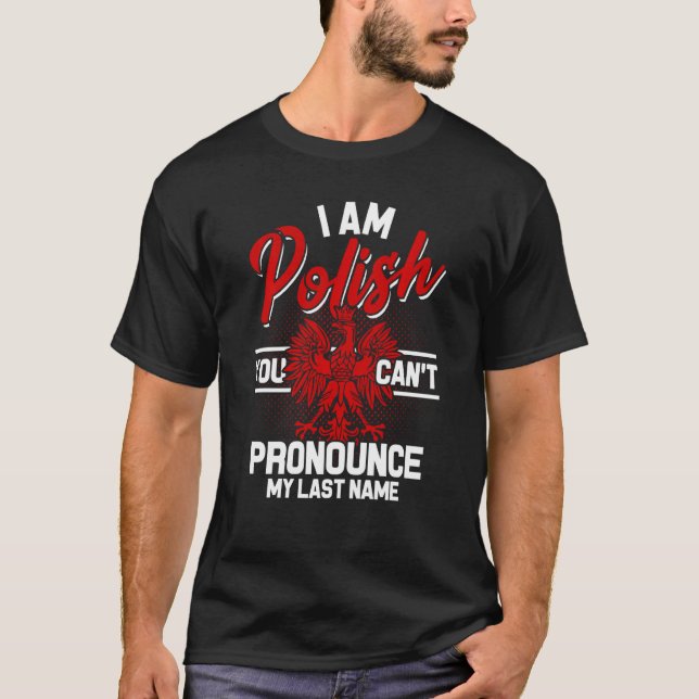 Polish T-Shirt Poland for Poland Polska Polin Eagl (Front)