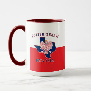 Polish Texan Dziadzia Mug