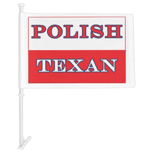 Polish Texan Poland Flag