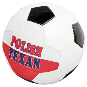 Polish Texan Soccer Ball
